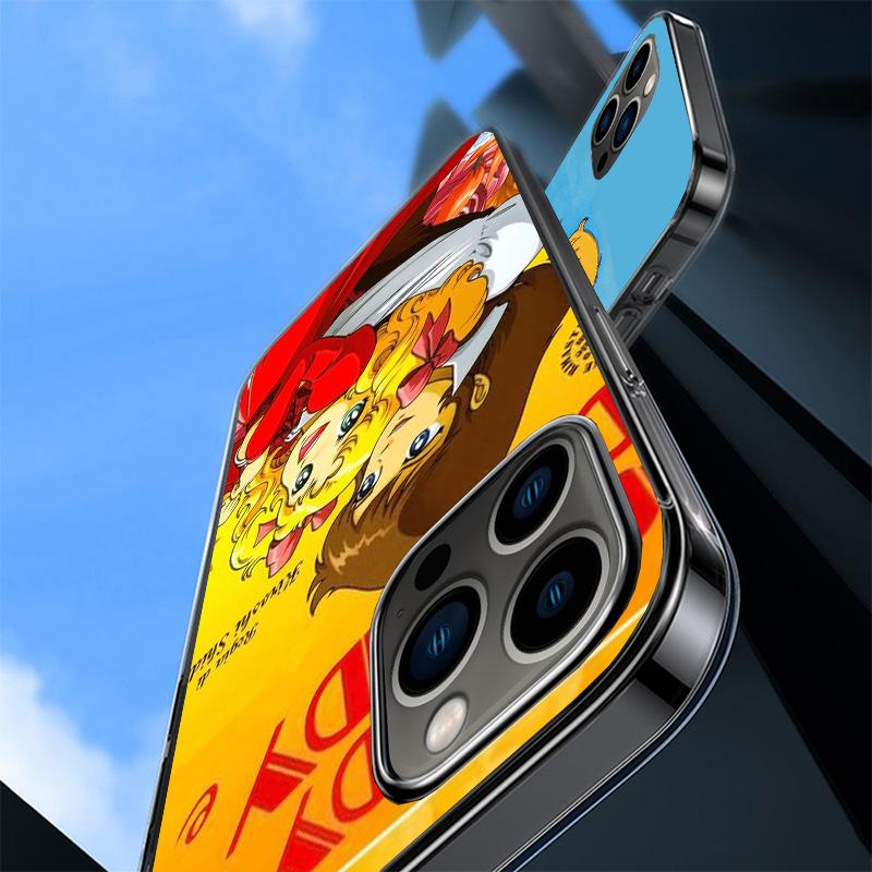 Кэнди Аниме 90-х Чехол для телефона iPhone 17 Air 16 Pro Max 16E 15 + 14 Plus 11 12 13 Mini 7 8 SE Подарок Печатный Чехол Fundas 17 Air 16