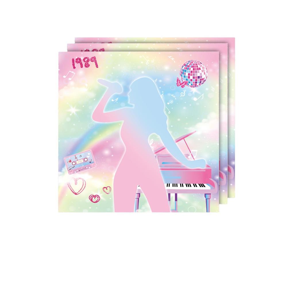 Spot Taylor Theme Mildew Party Birthday Supplies Decorative Banner Cake Flag Balloon Arrangement Set