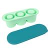 Hollow Cylinder Ice Cube Tray Quick Release Silicone High Low Temperature Resistant with Lid 3 Hollow Cylinder Ice Cube