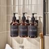 500ml Shampoo Conditioner Bodywash DIspenser Bottle Wall Mounted Bathroom Farmhouse Decor Soap Bottle with Sticker