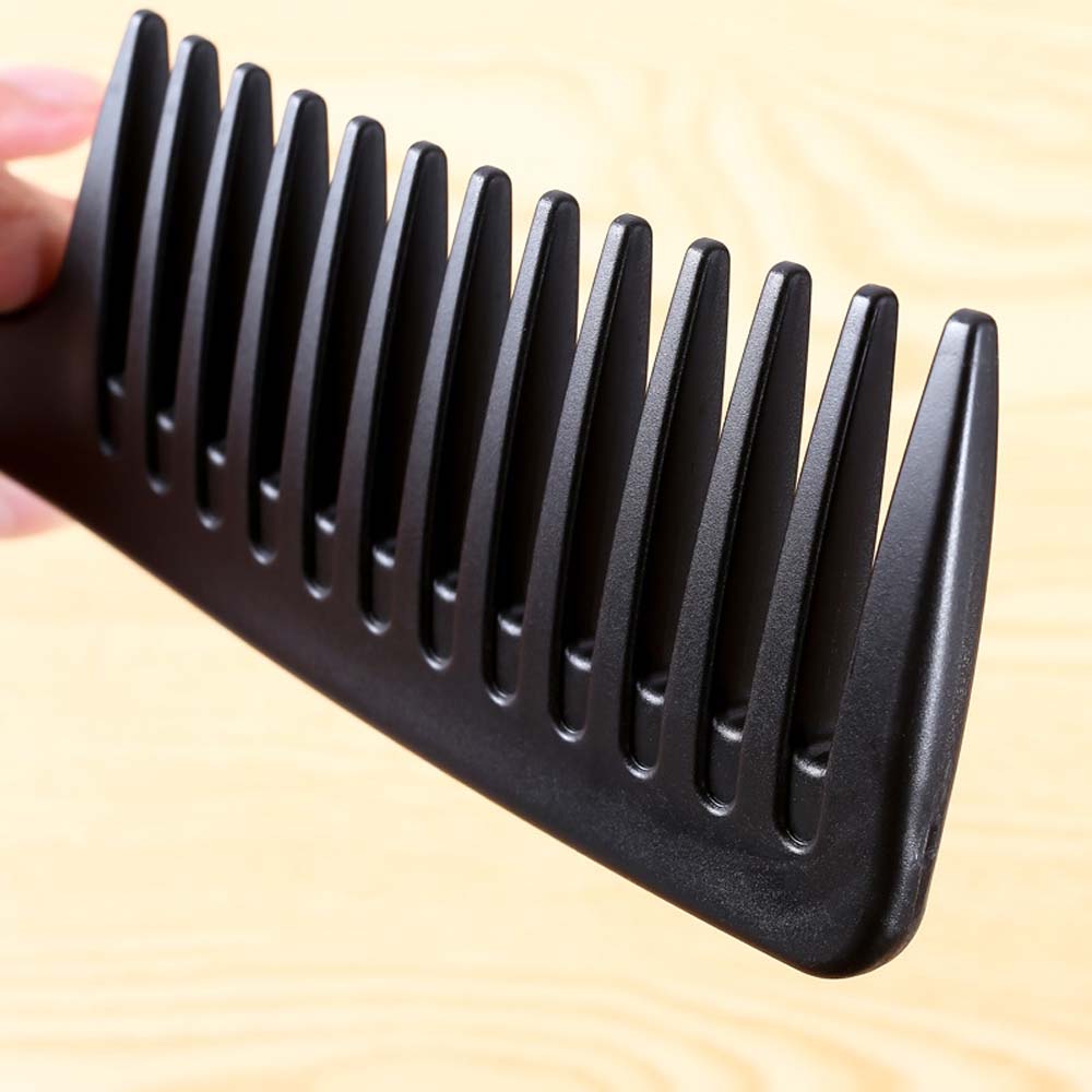Heat Resistant Wide Tooth Comb Hair Accessories Wide Curly Hair Brush Portable Unisex