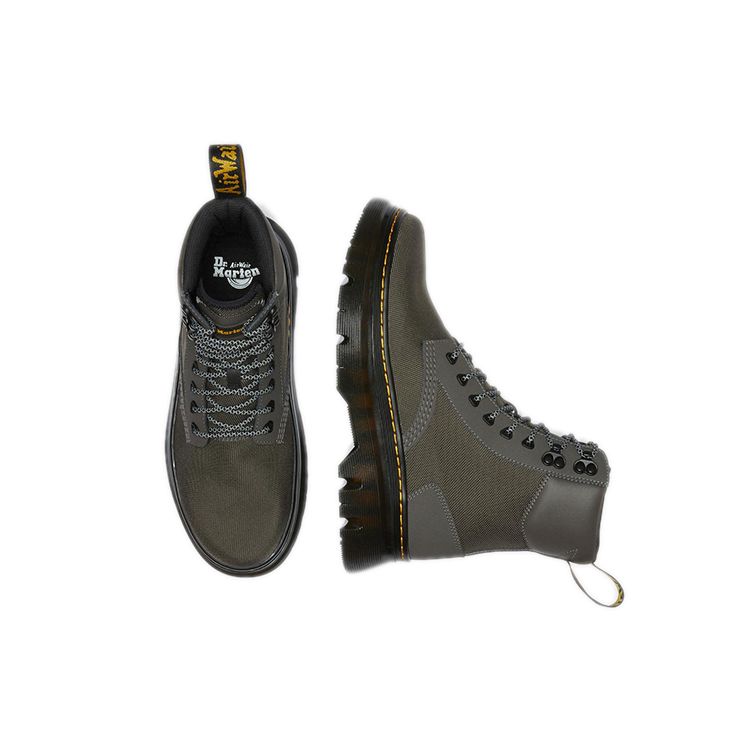 Dr. Martens Round Toe Lace-Up Short Martin Boots Unisex Boots Dark-Army-Green 27017029