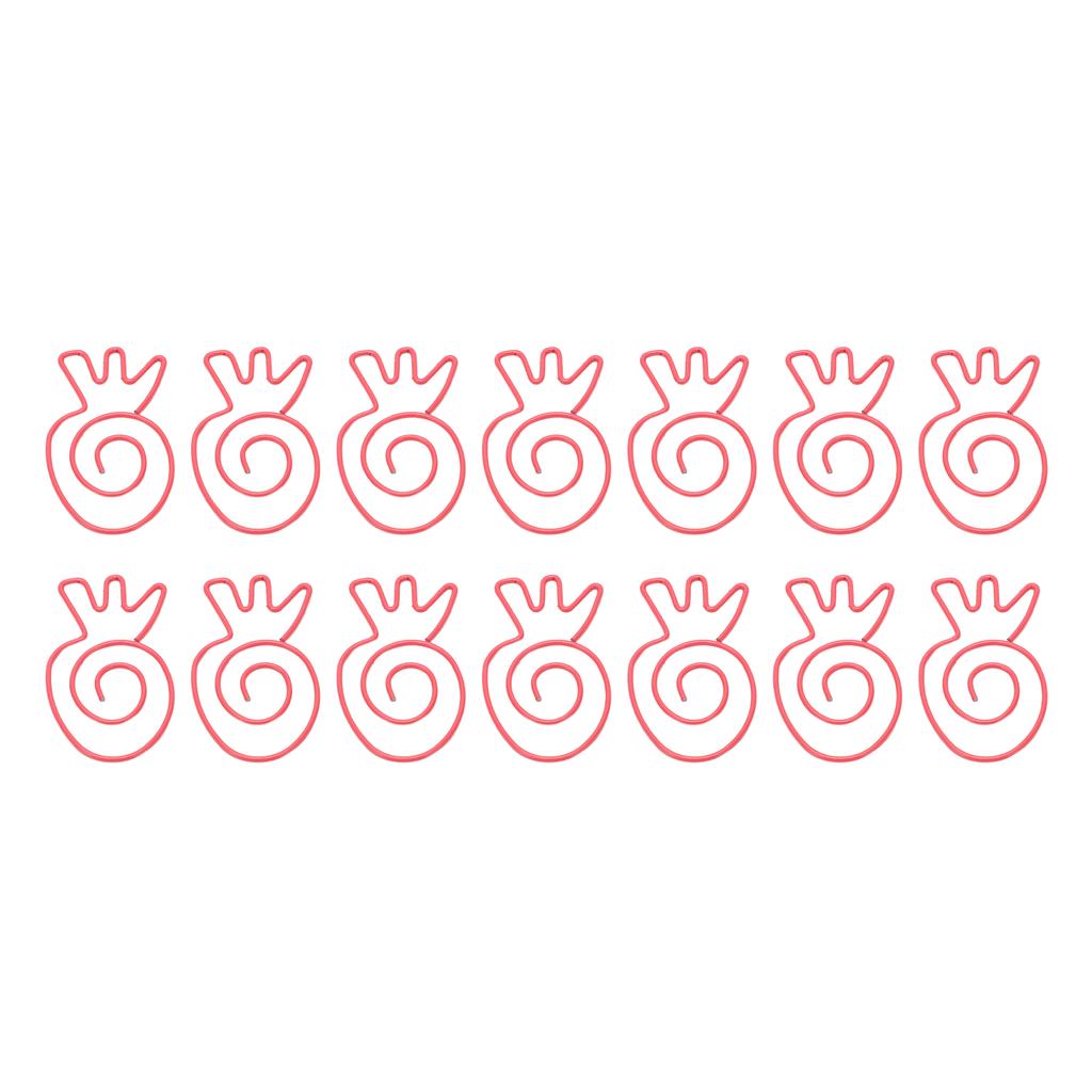 100 шт. Детские скрепки Стильные Прочные Металлические Изысканный Цвет Широко Используемые Милые Скрепки для Офиса