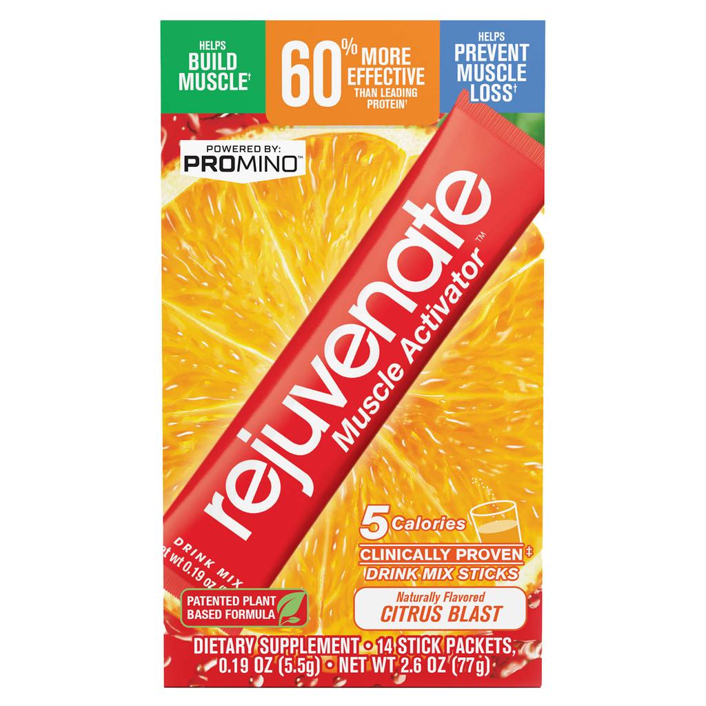 Rejuvenate Muscle Activator™, Drink Mix, Citrus Blast, 14 Packets, 5.5 G (0.19 Oz) Each