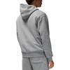 Jordan Solid Color Logo Print Hoodie Men Hoodie Gray DQ7467-091