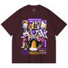 230 г/м² 100% хлопок Dragon Ball V4 Принт Фризы Унисекс Тяжелая хлопковая футболка
