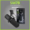 SM7B Cardioid Dynamic Microphone Sm7b 7B Studio Selectable Frequency Response Microphone for Live Stage Recording Podcasting