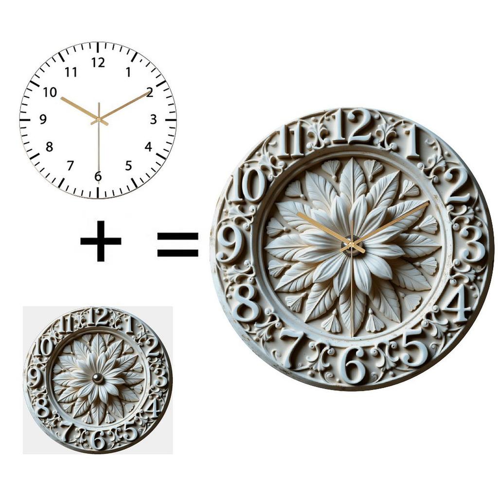 Large Format 12 Inch Glass Wall Clock: A Statement-Making Timepiece for Modern