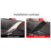 Carbon fiber cab door panel decoration cover for  Corvette C7 2014-