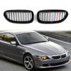 M-Color Shiny Black For BMW E63 E64 LCI M6 Convertible Coupe 630 635 Grille
