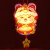 Traditional Snake Year Portable Lantern Glowing Spring Festival Lantern  Lantern Festival