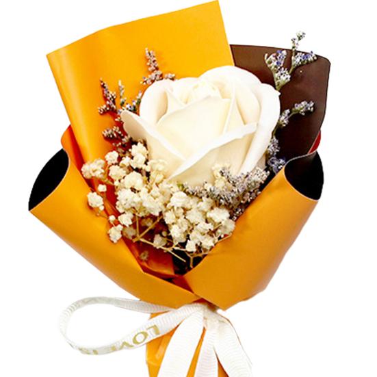 Юшэн Мини Ароматерапевтическое мыло Букет роз Ароматическая композиция из искусственных цветов Рождественские Свадебные Подарки на День Рождения День Святого Валентина для Женщин Мамы Жены