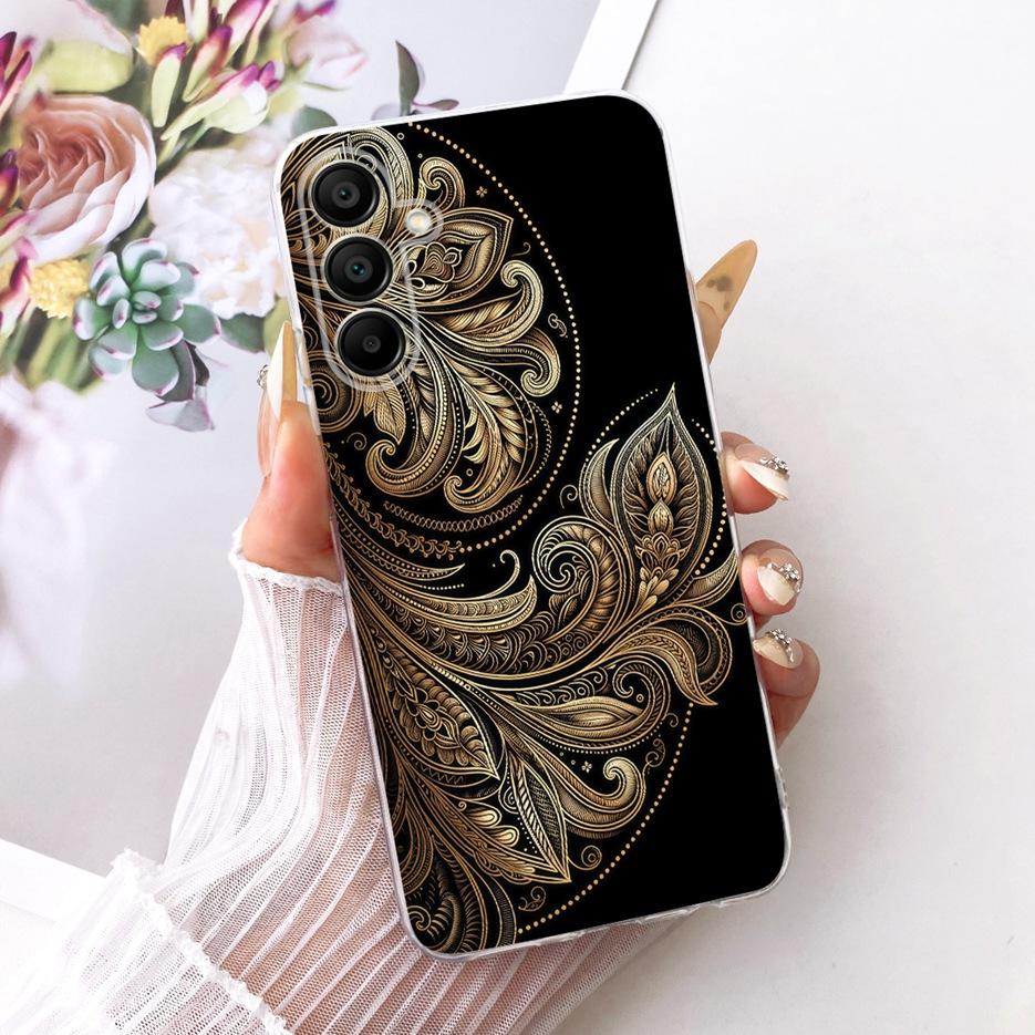 Чехол для Samsung Galaxy A16 5G SM-A166B Роскошный чехол с рисунком бабочки Мягкий силиконовый чехол для Samsung A16 26 36 Galaxy A56