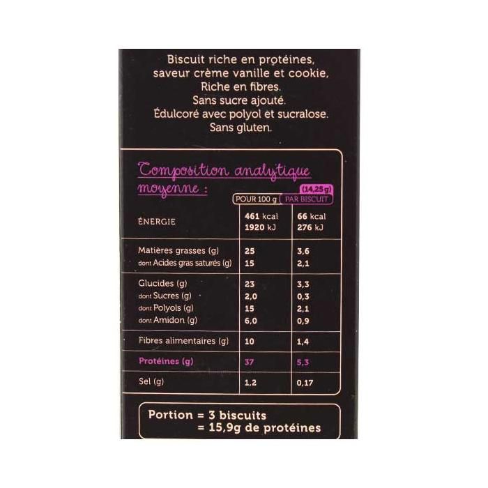 Protifast Biscuits Crème Et Cookie 10 Biscuits