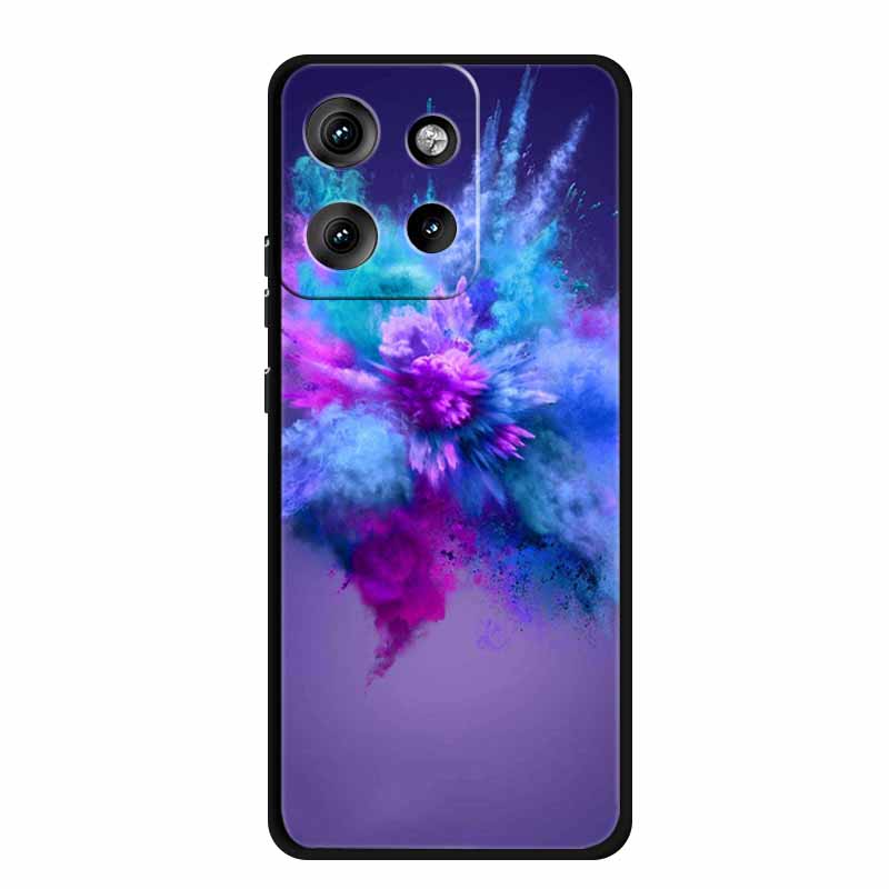 Чехол для Motorola Edge 50 Neo Животные Мягкий Силикон ТПУ Чехлы для Телефона Задняя Крышка Для Motorola Moto S50 5G Волк Защитник Новый Чехол