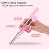 Stainless Steel For Kids Learning Chop Sticks Children Tableware Set Chopsticks Training Chopsticks