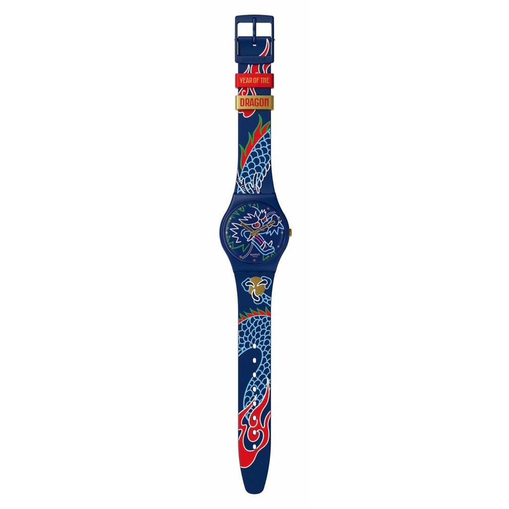 Watch DRAGON IN WAVES SO28Z125 Blue [Swatch]