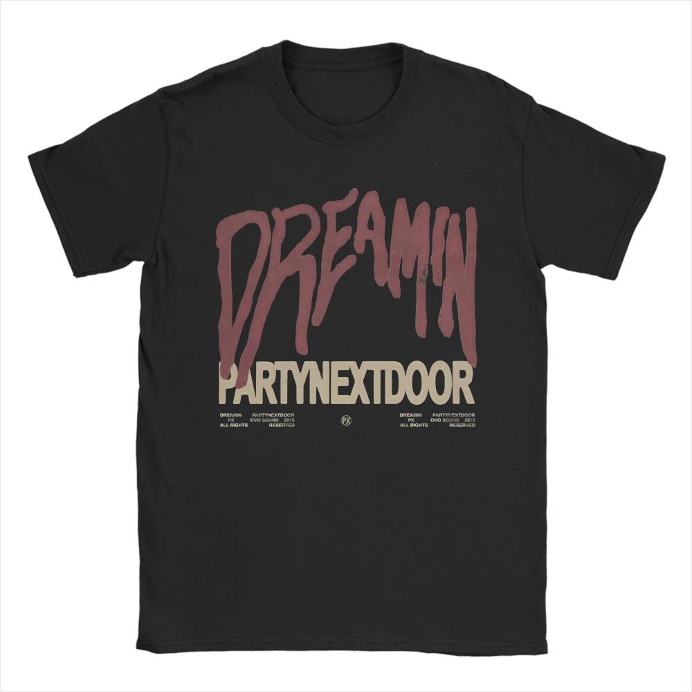 2026 новый горячий хит Мужчины Женщины PARTYNEXTDOOR Рэпер Футболка Хлопок Графическая Печать Футболка Одежда Наряды мода унисекс футболка...