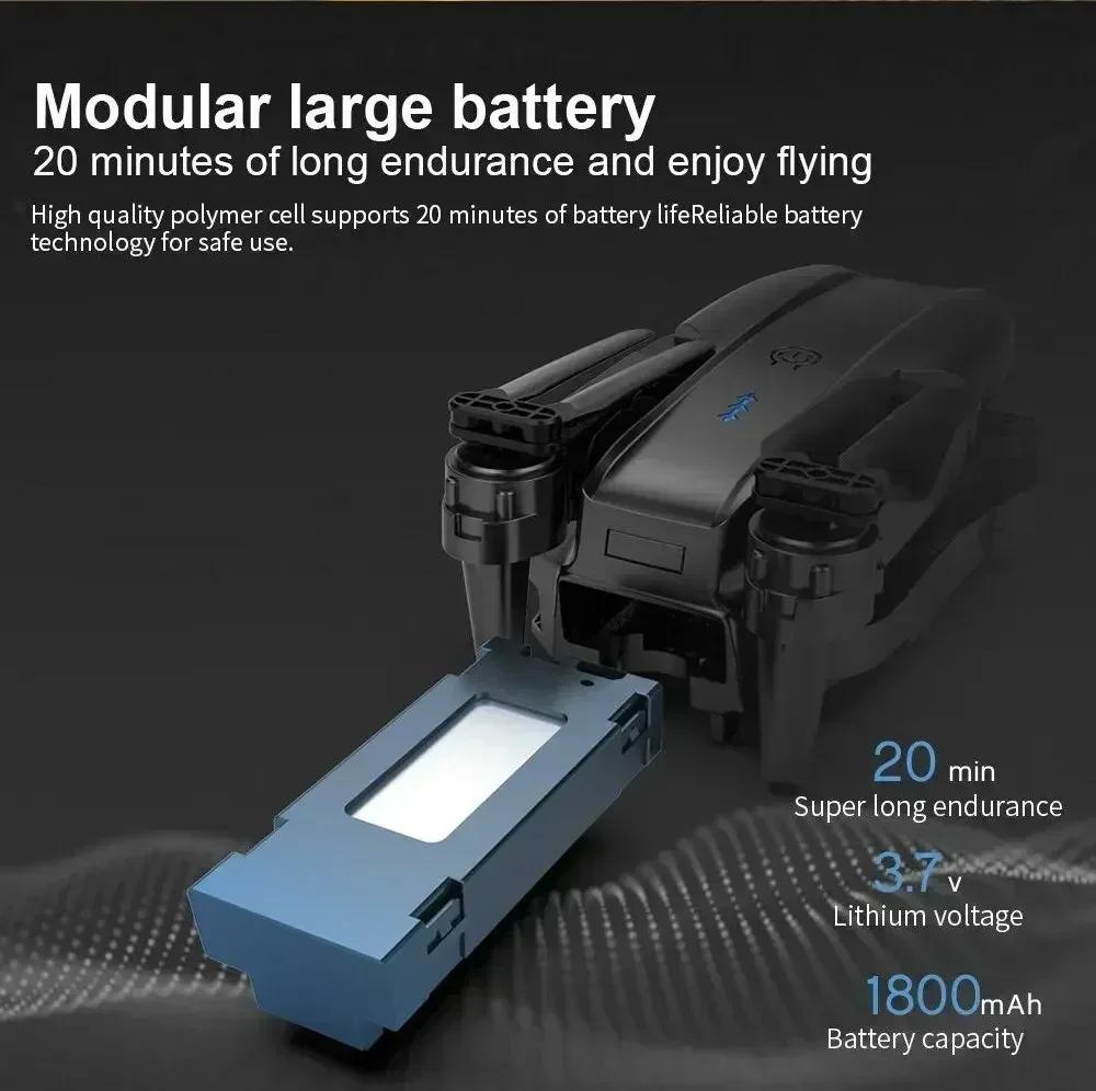 New E99Pro RC Drone 4K Professional With Wide Angle Dual HD Camera Foldable RC Helicopter 5G WIFI FPV Height Hold Apron Sell