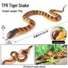 Мягкая пластиковая модель животного змея: Черная мамба, тигровая змея, морская змея, гадюка и ароматная змея в игрушке