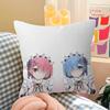 Re Zero Аниме Кленовый Дизайн Наволочка Счастливый Осенний Урожай Декор Праздничный Декораци Наволочка