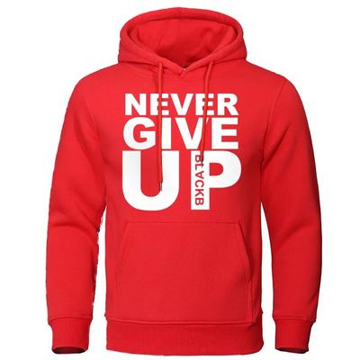 Топы с принтом Never Give Up, женские толстовки, мягкий осенне-зимний спортивный костюм, уличная одежда, качественные пуловеры