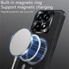For Xiaomi 14T Pro Case Compatible with MagSafe PU TPU PC Phone Back Cover with Metal Lens Frame