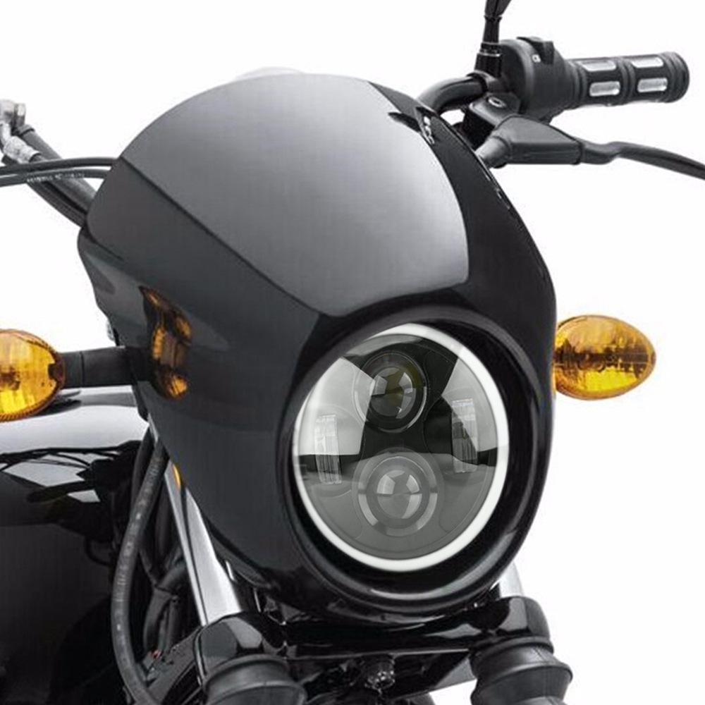 6.5-Inch Motorcycle LED Headlight, Electric Vehicle Spotlight