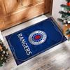 Rangers FC Футбол Футболный Узор Мягкий Ковер для Зоны Нескользящий Ковер для Пола в Помещении Спортивный Декоративный Коврик для Спальни