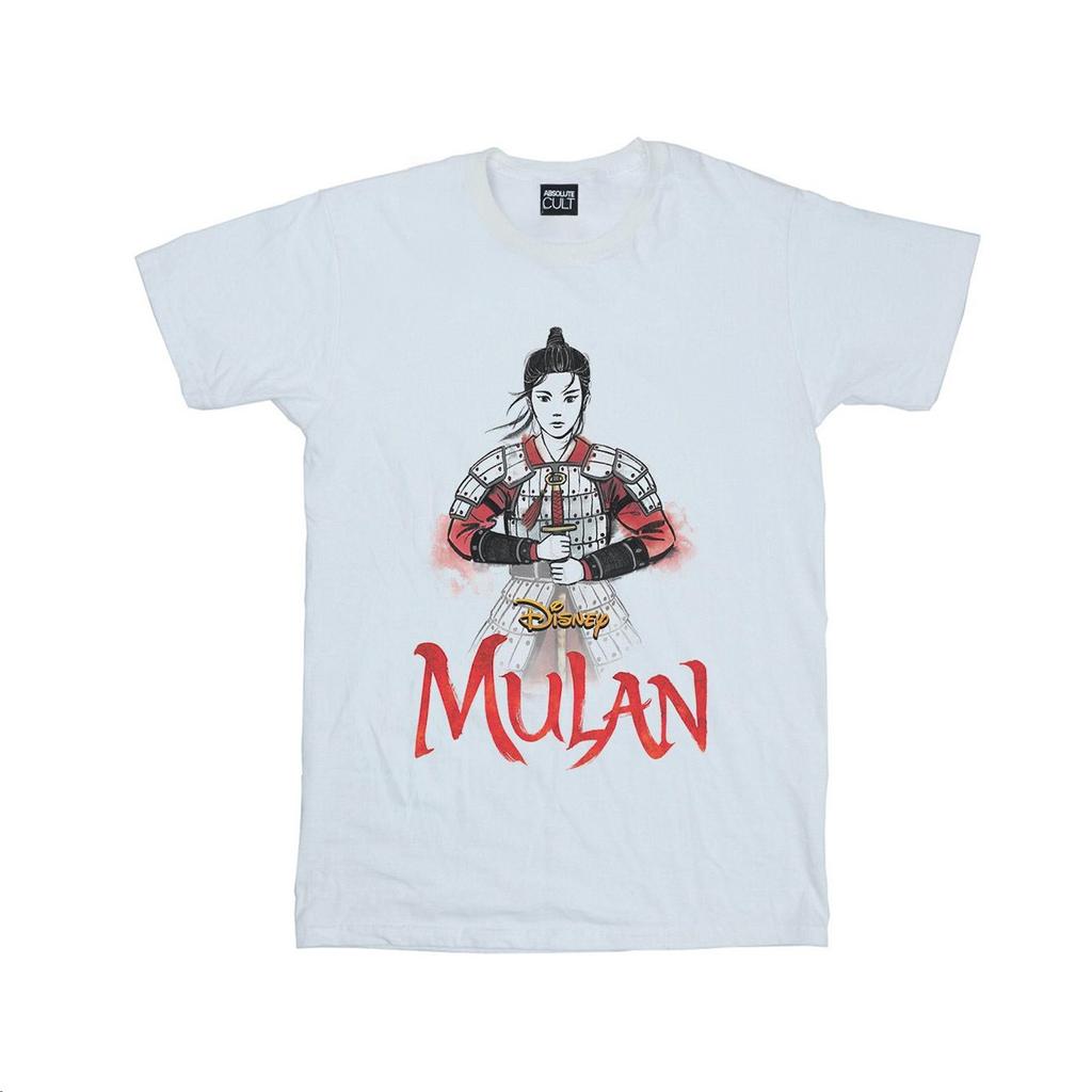 Disney Mens Mulan Movie Sword Pose T-Shirt