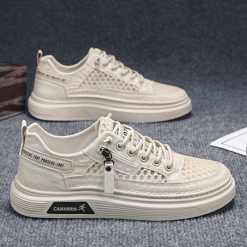 Модная обувь CYYTL для мужчин летние сетчатые кроссовки повседневные дышащие для улицы беговые теннисные на платформе спортивные для хайкинга роскошные дизайнерские лоферы