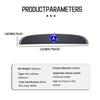 SCQK9 4Pcs Rubber Anti Collision Strip Car Door Rearview Mirror Protector Stickers For Mercedes Benz W211 W124 W176 W177 C180 C200