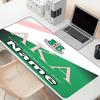 Custom Name Personalized Alpha Kappa Alpha Pattern Mousepad, Laptop PC Desk Mat, Decorative Desk Mat for Home Keyboard Pad Gift