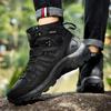 Outdoor High-top Boots Men Thick-soled Shock-absorbing Combat Boots Men Breathable Soft Wear-resistant Casual Hiking Shoes Men