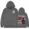 Rapper Paulo Londra Homerun Graphic Hoody Men Women Hip Hop Vintage Loose Sweatshirts High Quality Casual Fleece Hoodie Pullover