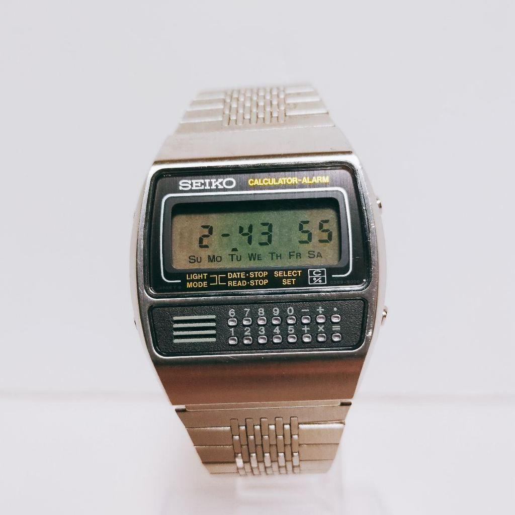 [USED] SEIKO Checkmate Calculator Alarm C359-5000