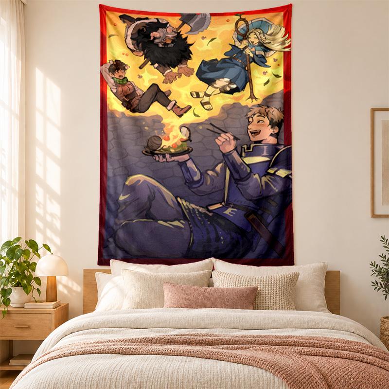 Delicious in Dungeon Tapestry highquality for decorating living room bedroom dorm walls ideal as bedroom wallart orholiday gift