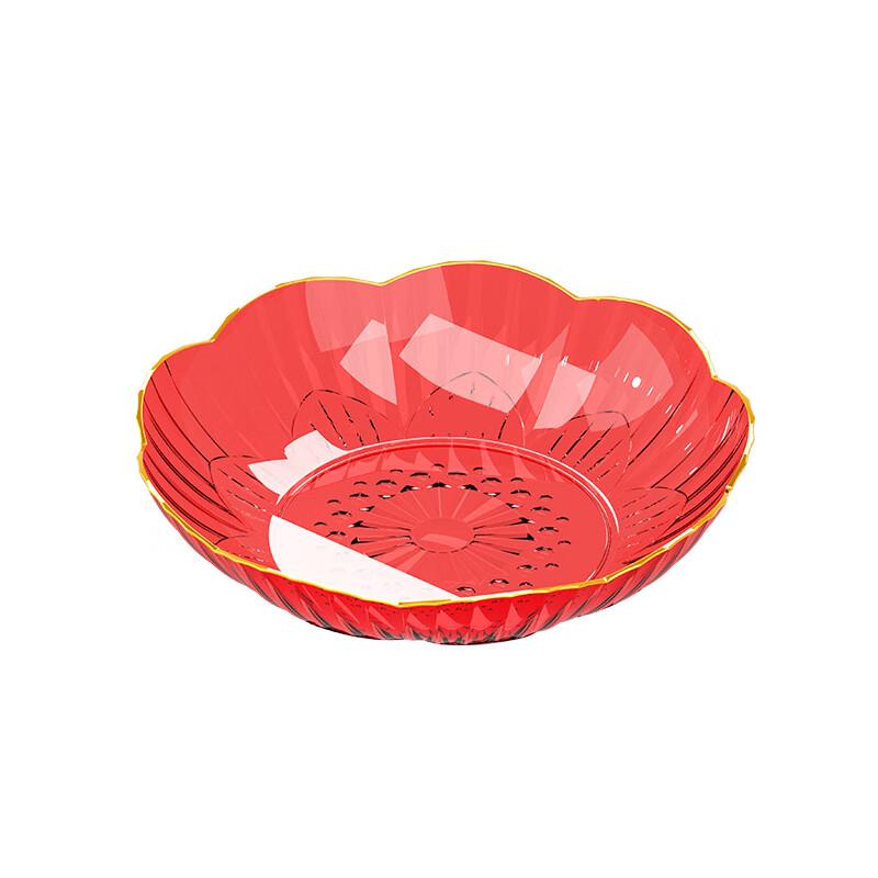 Elegant Two-Tier Fruit & Candy Serving Platter