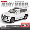 1:18 Сплав Литой Land Cruiser LC300 Модели Игрушки Машины 6 Открывающихся Дверей Внедорожник со Светом Музыкой Инерционные Машинки Подарки для Малышей Детей