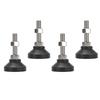 4PCS Furniture Leveling Mounts M12 Thread Table Chair Workbench Leveler Nylon Support Feet 50mm