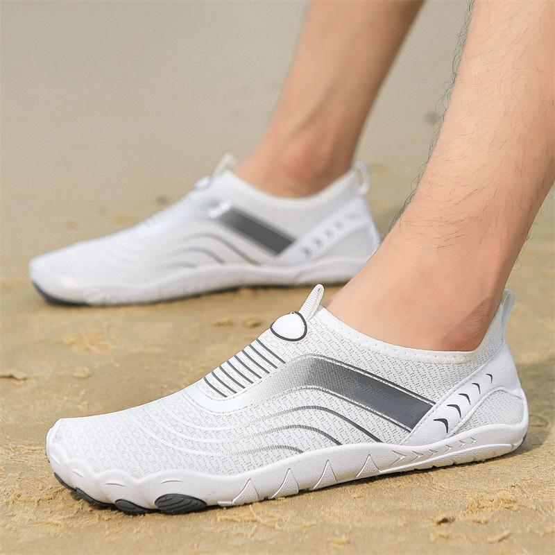 Quick Dry Men Barefoot Water Shoes Breathable Women Swimming Aqua Shoes Elastic Soft Sole Beach Water Shoes for Surfing Boating