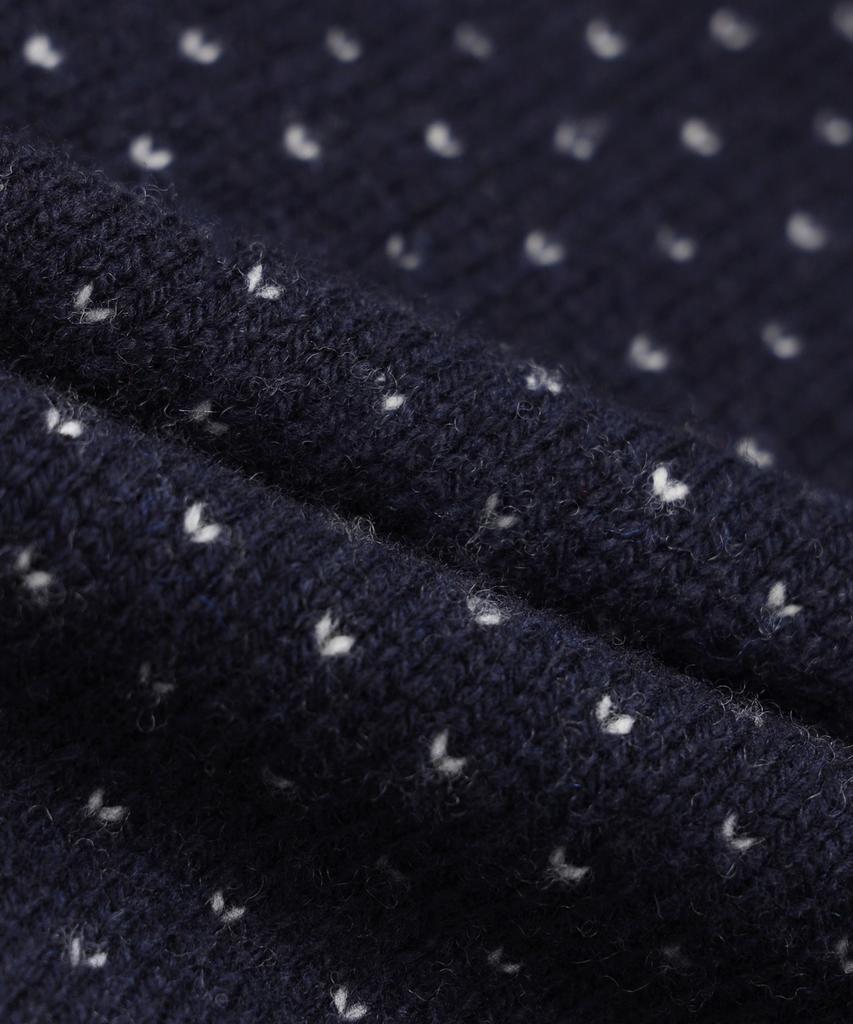 BROOKS BROTHERS Wool Holiday Fair Isle Crewneck Sweater (Multi) (Bbwrmff403)