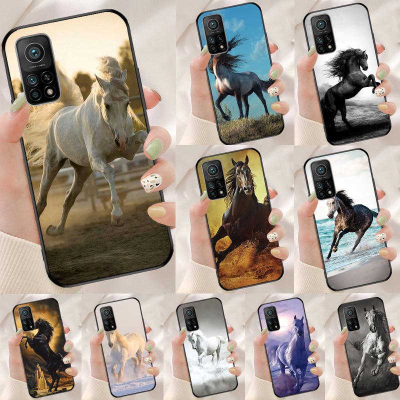 Чехол «Скачущая лошадь» для Xiaomi 11T 12T 13T 14T Pro 13 14 15 Ultra POCO X7 Pro X3 X5 X6 F5 F6 M6 Pro