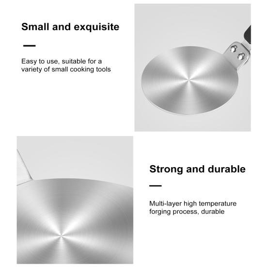 Пластина рассеивателя тепла для газовой плиты 5,1/7,8 дюйма, круглый теплопроводящий индукционный адаптер с