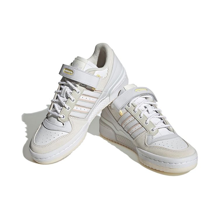 Adidas Forum Low Off White Almost Yellow Women Sneakers Cloud-White ID2559
