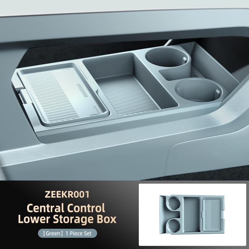 Подходит для Zeekr 001 Центральная консоль Под storage box Подлокотник Хранение Хранение Автомобильные принадлежности Модифицированные аксессуары