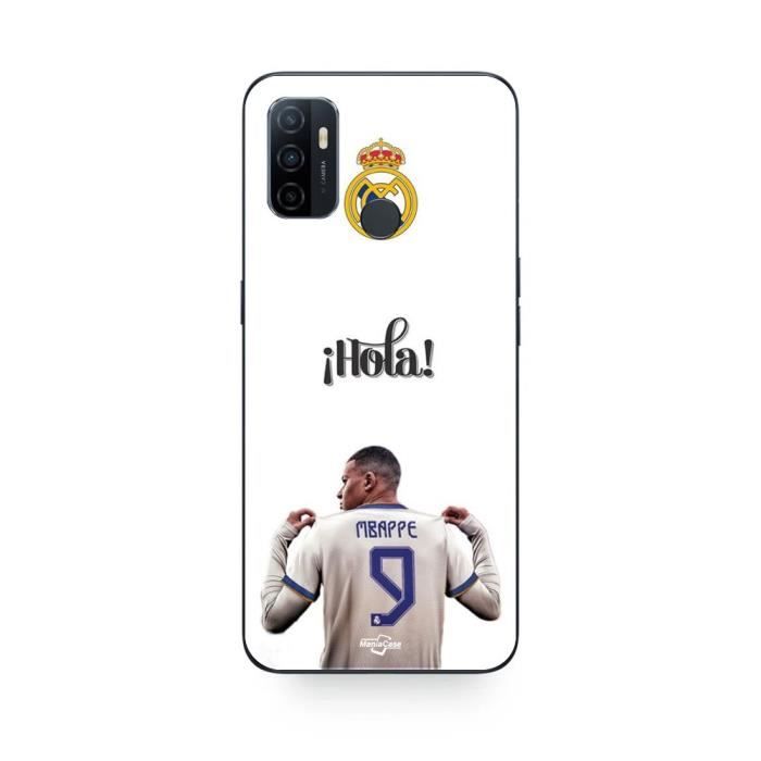 Чехол для Oppo A32 Кайлиан Мбаппе Реал Мадрид 9 Hola Maniacase