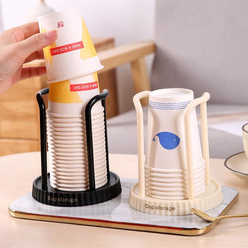 Держатель для хранения бумажных стаканчиков, полка, диспенсер для воды, чашек, кружек, подставка для органайзера, принадлежности для организации дома, инструмент для хранения
