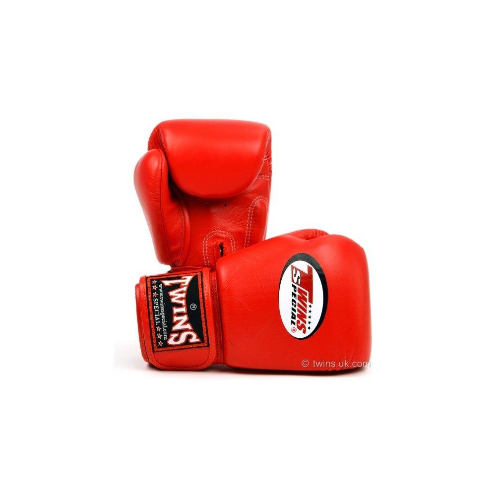 Twins Special Boxing Gloves Velcro 8 Oz Red