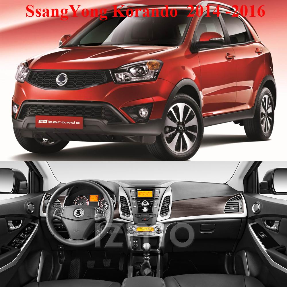 9-дюймовый автомобильный радиоприемник на базе Android Carplay для SsangYong Korando 3 Actyon 2 2013-2017, мультимедийный видеоплеер, GPS-навигация, WIFI, 2 + 32 ГБ